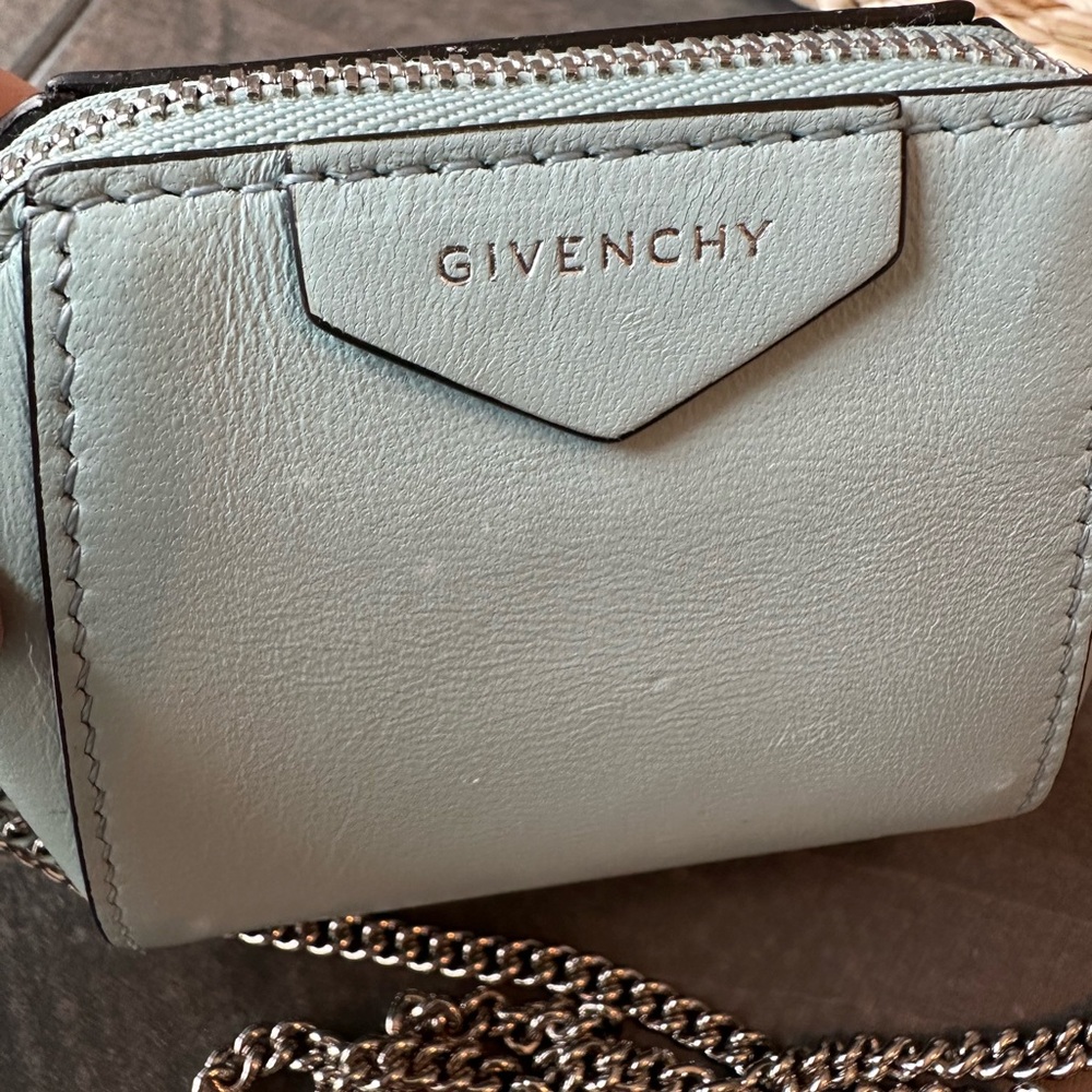 Givenchy Sac Noir Baby Antigona-light blue - Picture 7 of 15